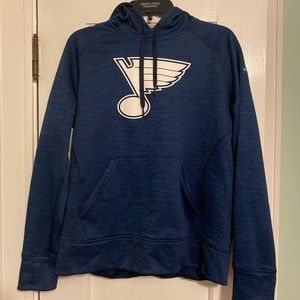 Women’s St. Louis Blues Adidas Hooded Sweatshirt